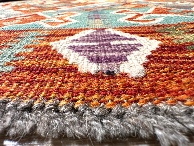 Kilim Chobi Handmade Multi Wool Rug (STK550-2097) 290X202CM