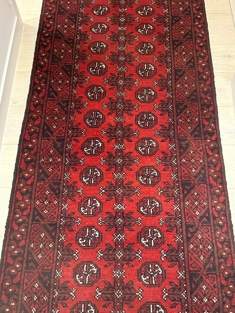 Bokhara Afghan Akhche Tribal Rug (STK550-1984) 480x83cm