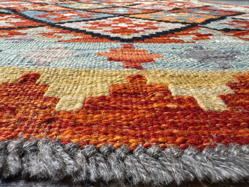 Kilim Chobi Handmade Multi Wool Rug (STK550-2104) 235X159CM