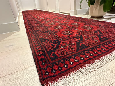 Bokhara Afghan Akhche Tribal Rug (STK550-1985) 485x84cm