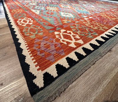 Kilim Chobi Handmade Multi Wool Rug (STK550-2047) 332X252CM, Rugs Online Rugs Sydney Australia, www.rugsonlinerugs.com.au