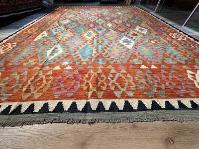 Kilim Chobi Handmade Multi Wool Rug (STK550-2047) 332X252CM