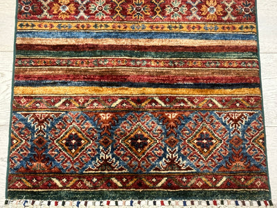 Kazak Khorjin Handmade Vegi Dye Rug (SKT550-1990) 97X60CM