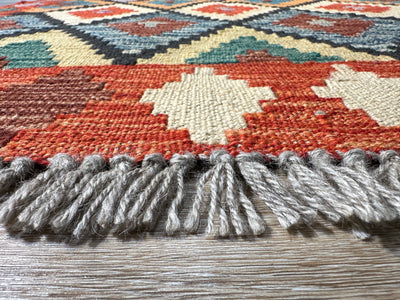 Kilim Chobi Handmade Multi Wool Rug (STK550-2077) 150X104CM