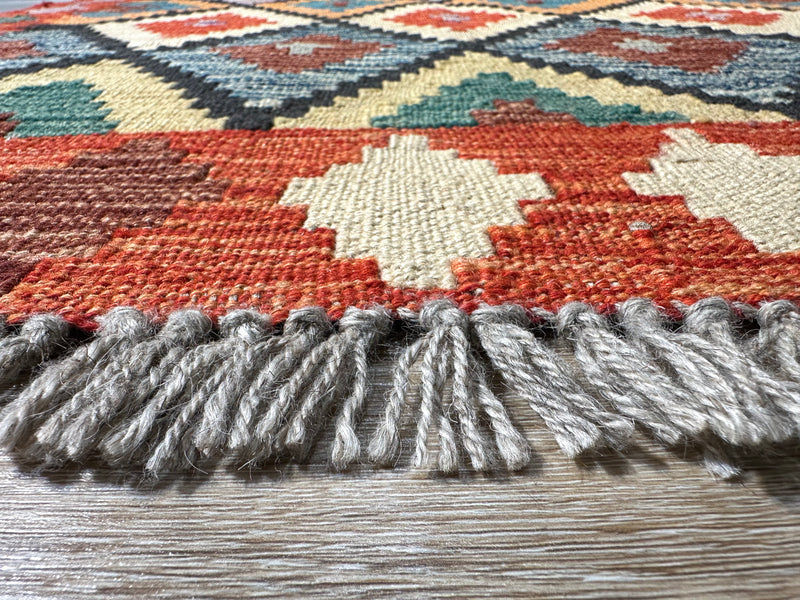 Kilim Chobi Handmade Multi Wool Rug (STK550-2077) 150X104CM