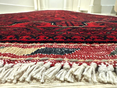 Kamyab Afghan Fine Handmade Tribal Wool Runner Rug (550-2088) 504X80cm