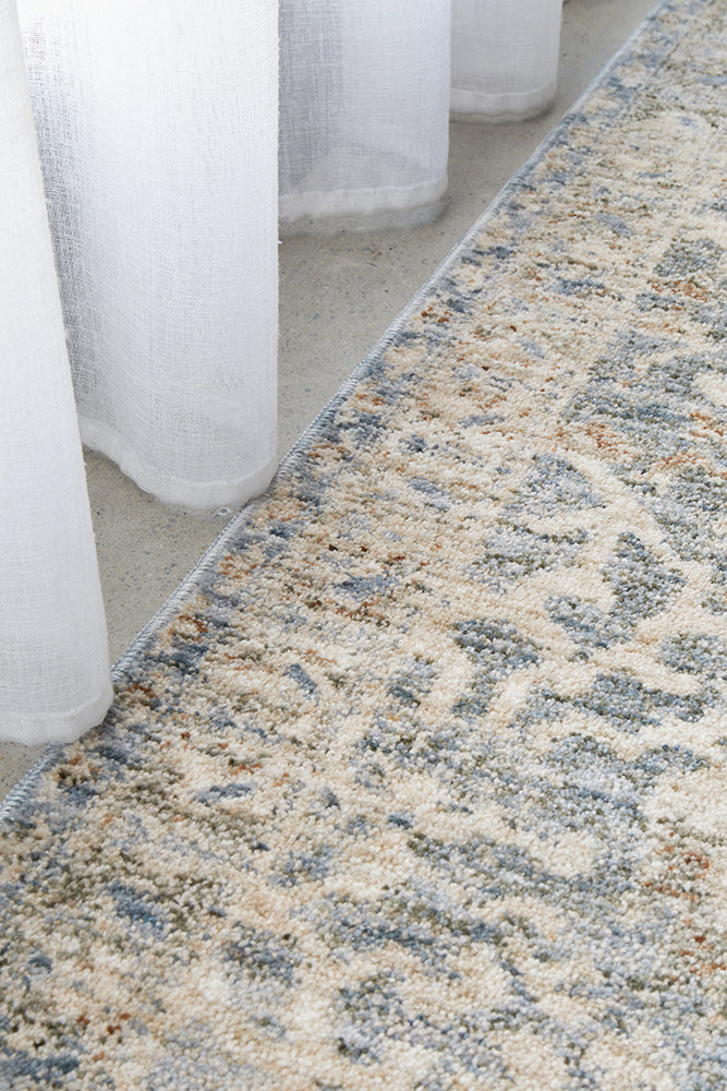 Callie Alvin Blue Runner Rug