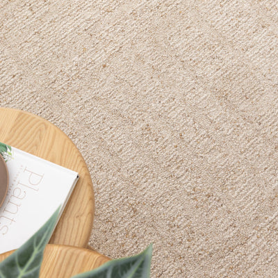 Oxley Pura Beige Modern Wool Rug