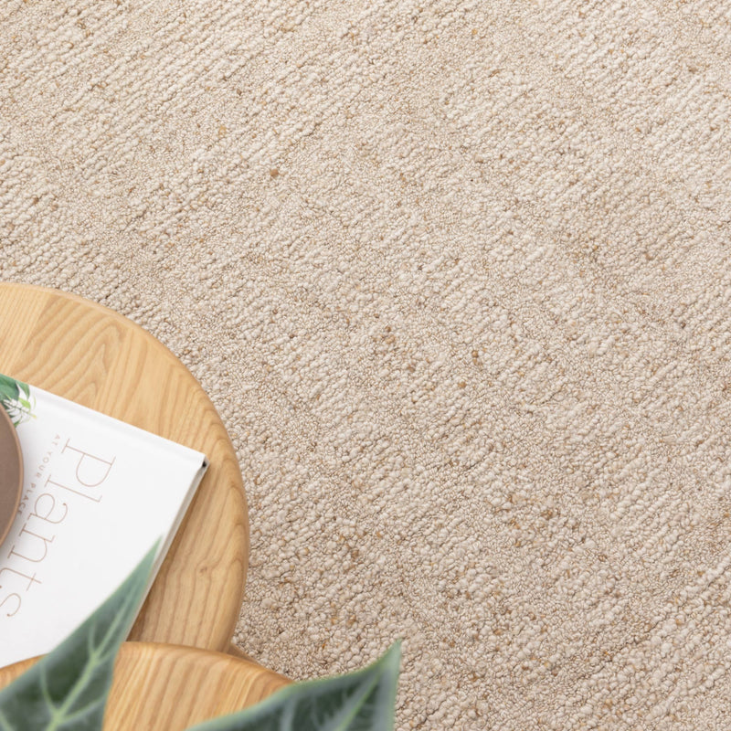 Oxley Pura Beige Modern Wool Rug