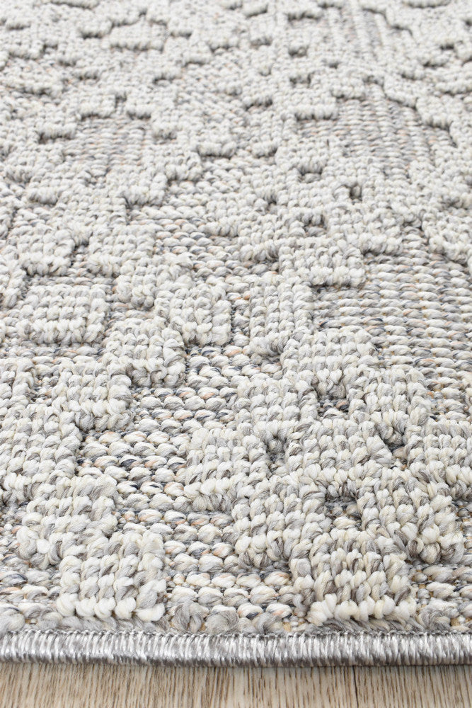 Colorado Carla Light Grey Indoor Outdoor Rug