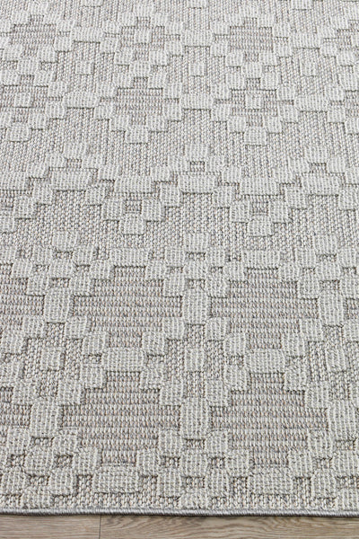 Colorado Carla Light Grey Indoor Outdoor Rug