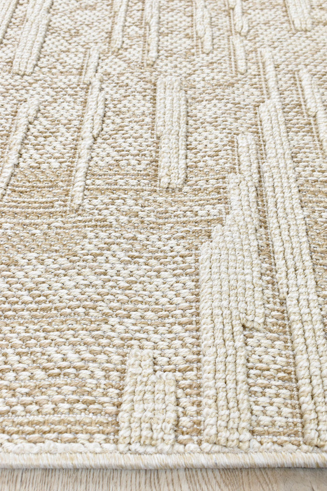 Colorado Sandy Beige Indoor Outdoor Rug