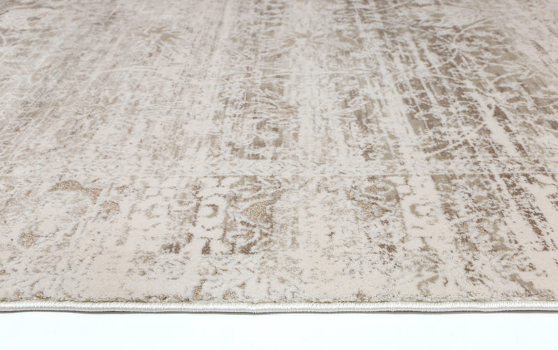 Bohemian Paradise Solid Beige Modern Rug - 02BEIG