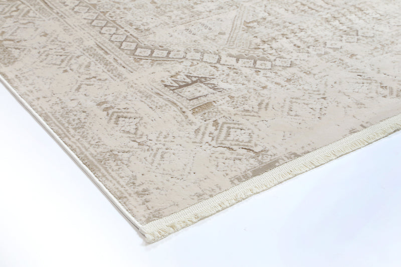 Bohemian Paradise Panel Beige Rug - 03BEIG