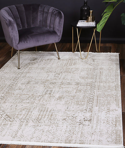 Bohemian Paradise Panel Beige Rug - 03BEIG