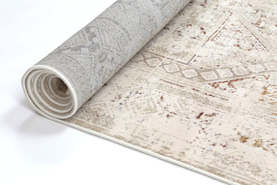 Bohemian Paradise Panel Beige Multi Rug - 03BMUL