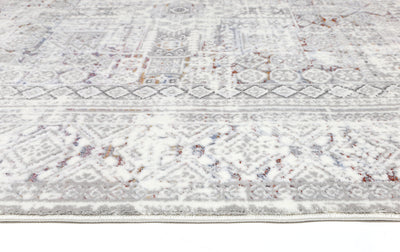 Bohemian Paradise Panel Grey Multi Rug - 03GMUL