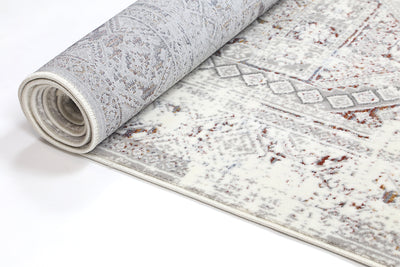 Bohemian Paradise Panel Grey Multi Rug - 03GMUL