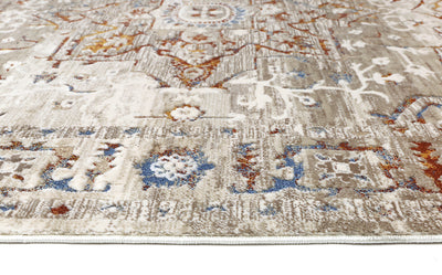 Bohemian Paradise Medalion Beige Multi Rug - 05BMUL