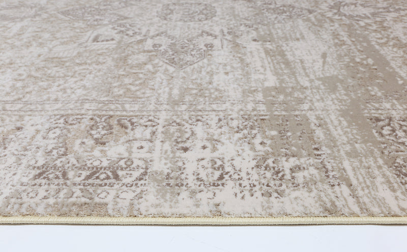 Bohemian Paradise Medalion Beige Rug - 06BEIG