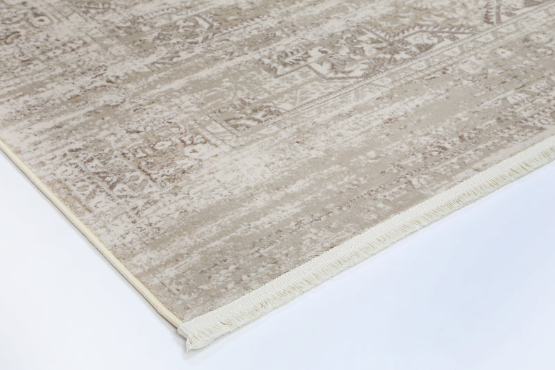 Bohemian Paradise Medalion Beige Rug - 06BEIG