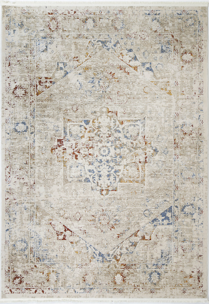 Bohemian Paradise Classic Vintage Beige Multi Rug - 09BMUL