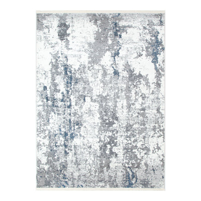 Bohemian Paradise One Modern Grey Blue Rug