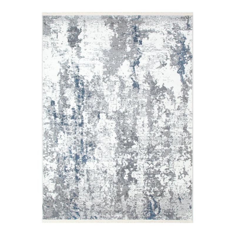 Bohemian Paradise One Modern Grey Blue Rug