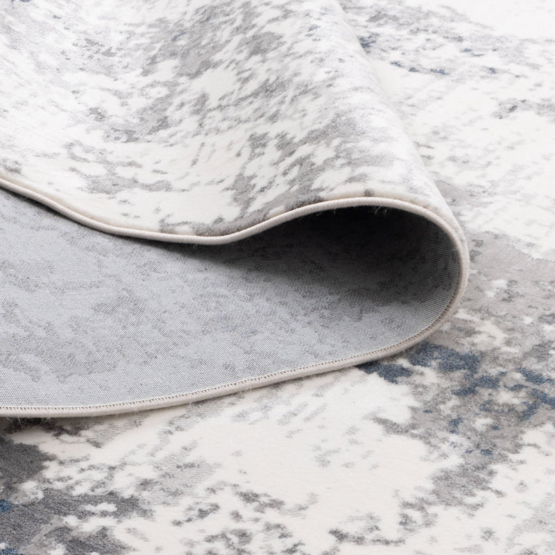 Bohemian Paradise One Modern Grey Blue Rug