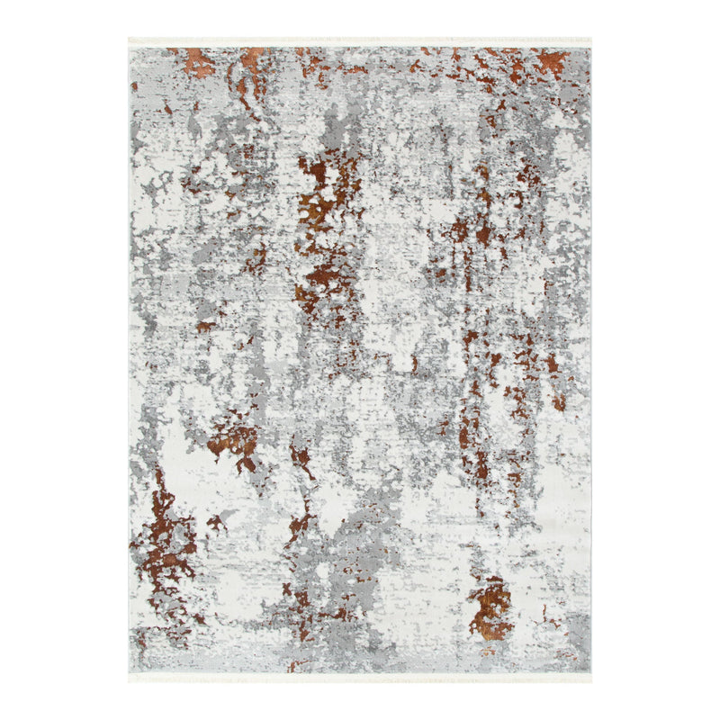 Bohemian Paradise One Modern Grey Terracotta Rug