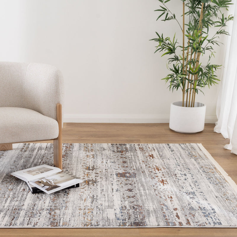 Bohemian Paradise Classic Grey Multi Rug