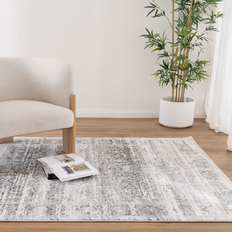 Bohemian Paradise Classic Grey Rug