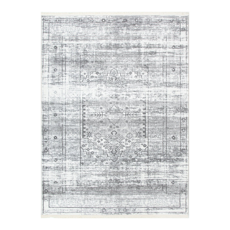 Bohemian Paradise Traditional Grey Rug