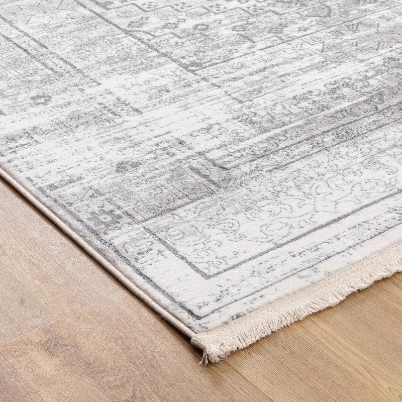 Bohemian Paradise Traditional Grey Rug