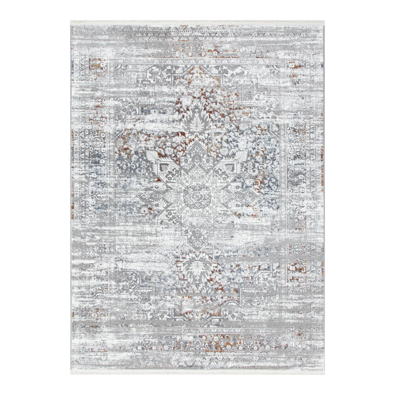 Bohemian Paradise Medalion Grey Multi Rug