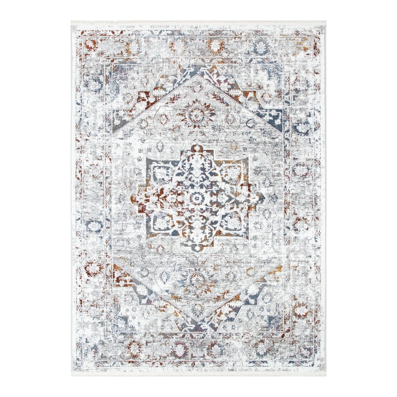 Bohemian Paradise Classic Vintage Grey Multi Rug