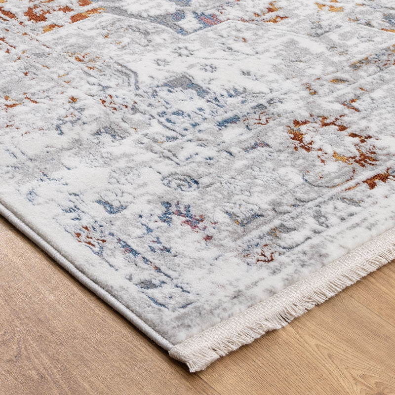 Bohemian Paradise Classic Vintage Grey Multi Rug