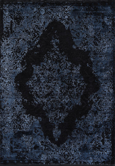 Milano Open Field Kerman Blue Rug