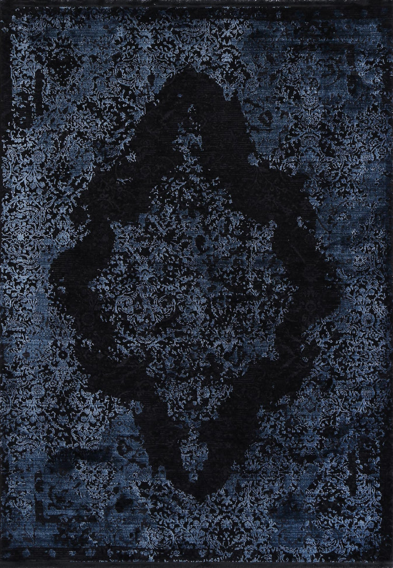 Milano Open Field Kerman Blue Rug
