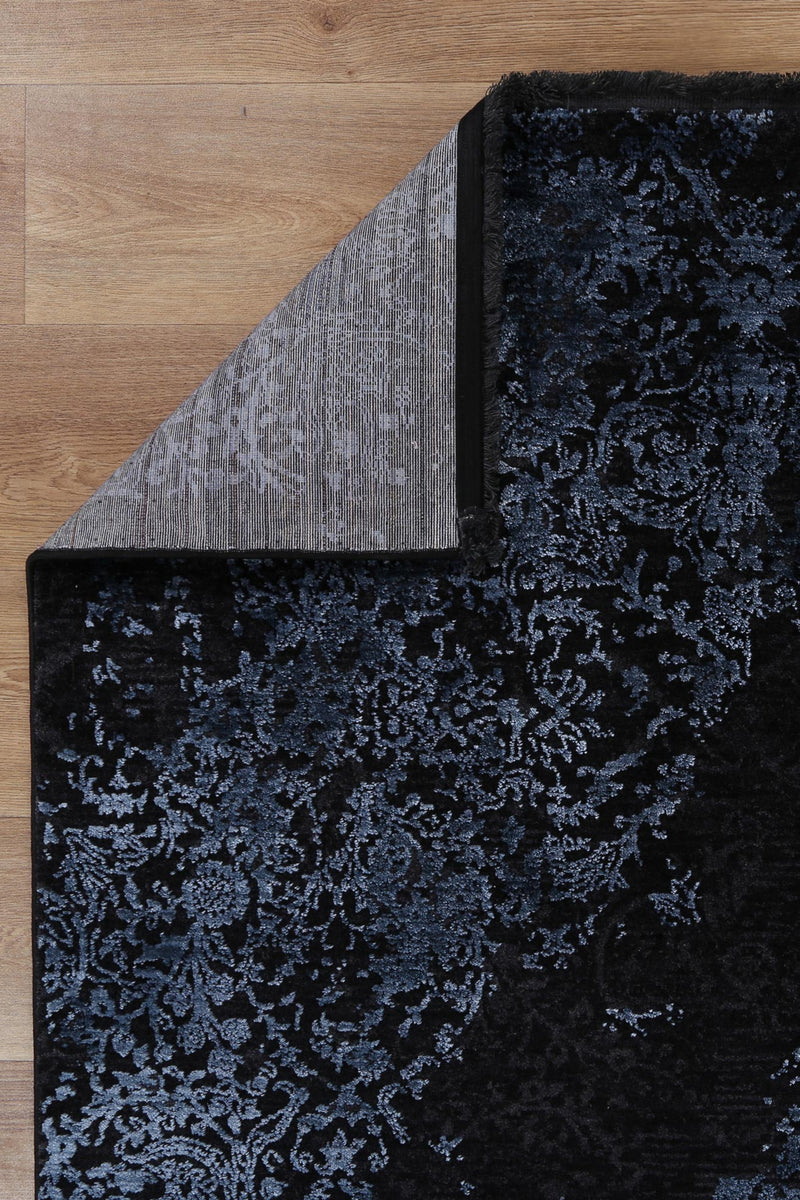 Milano Open Field Kerman Blue Rug