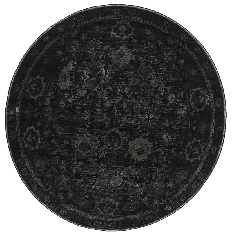Milano Versa Green Round Rug