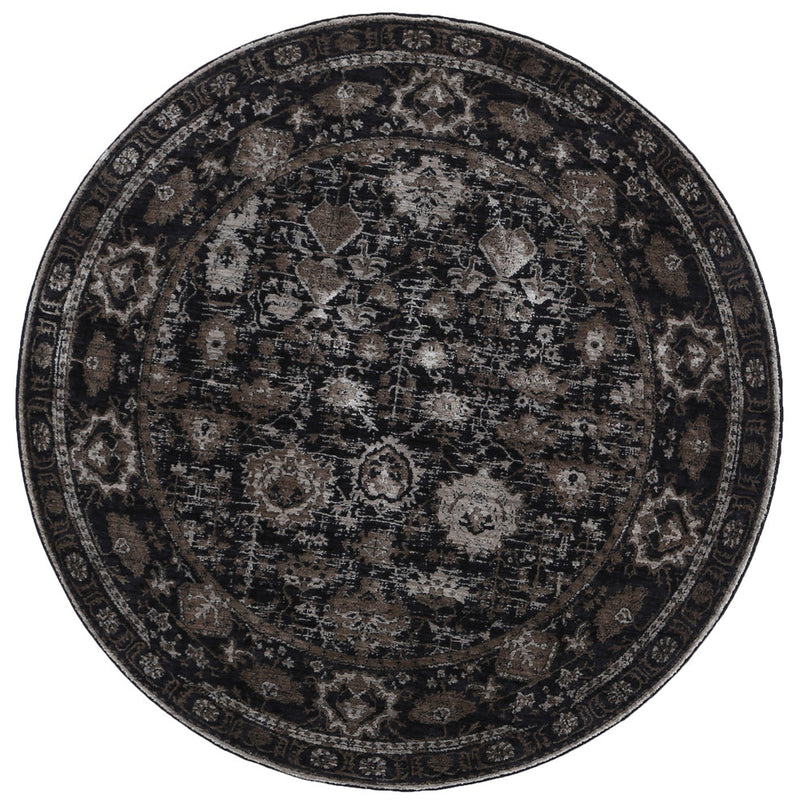 Milano Versa Grey Round Rug