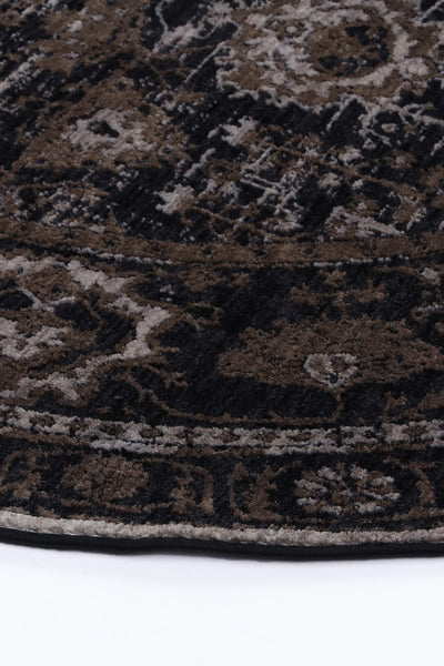 Milano Versa Grey Round Rug
