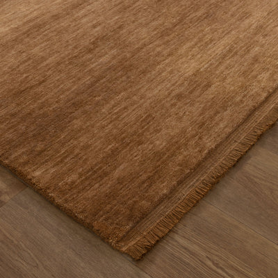 Giorgio Original Hand-Knotted Butterscotch Wool Rug
