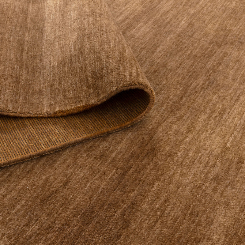 Giorgio Original Hand-Knotted Butterscotch Wool Rug