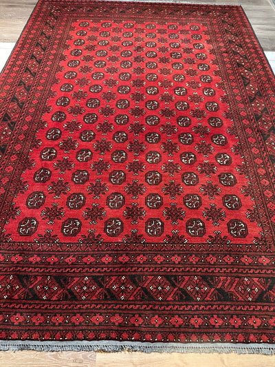 Bokhara Afghan Akhche Tribal Rug (STK550-2023) 292x197CM,Rugs Online Rugs Sydney Australia, www.rugsonlinerugs.com.au 