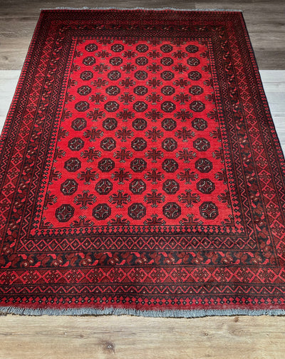 Bokhara Afghan Akhche Tribal Rug (STK550-2119) 239X170CM, Rugs Online Rugs Sydney Australia, www.rugsonlinerugs.com.au