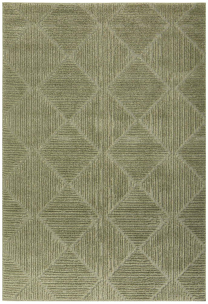 Bursa Pyramid Green Rug, Rugs Online Rugs Sydney Australia, www.rugsonlinerugs.com.au