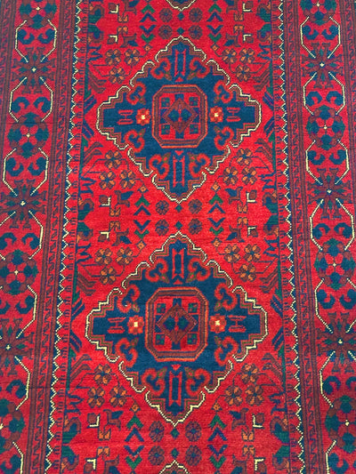Kamyab Afghan Fine Handmade Tribal Wool Runner Rug (550-2090) 505X81cm