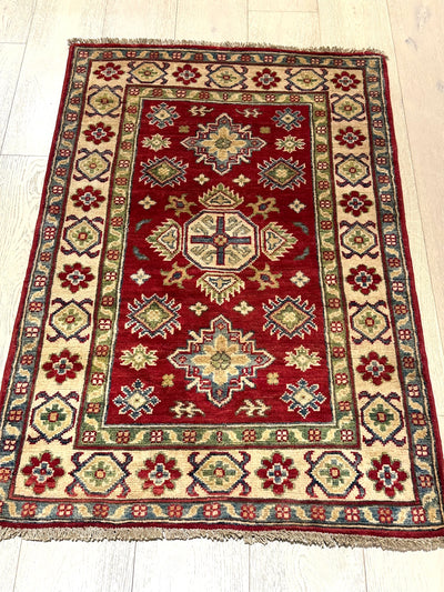 Kazak Fine Handmade Veggie Dye Rug (STK550-1934) Rugs Online Rugs Sydney Australia, www.rugsonlinerugs.com.au